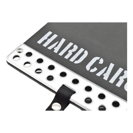 Hard Cargo Mud Flaps Black with Silver Logo Kei Truck Garage Sydney Australia